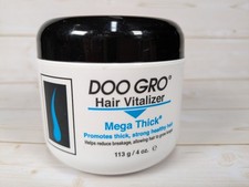 DOO GRO Hair Vitalizer Mega Thick Helps Reduce Breakage Promotes Growth 4oz