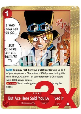 One Piece Carrying On His Will Foil - Near Mint