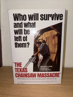 NECA Texas Chainsaw Massacre Leatherface Accessories And Box Only (No Figure)