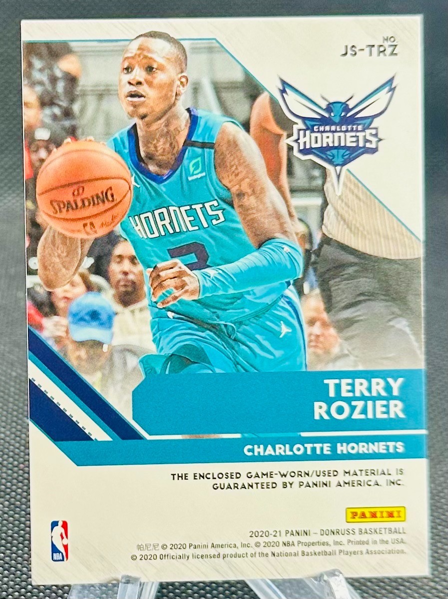 2020-21 Panini Donruss Jersey Series Terry Rozier Charlotte