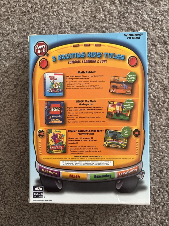 Paquete de diversión y habilidades de jardín de infantes edades 4-7 nuevo sellado caja pequeña Foto 2 de 4