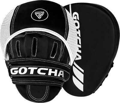 Boxen Fokus Pads Hook & Jab Kick MMA Gym Training Stanzhandschuhe gebogen Paar