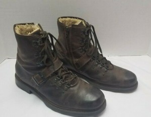 guess combat boots brown