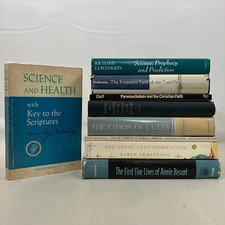 Religious Sects & Cults 9 Book Mixed Lot Science Prophecy Great Transformation
