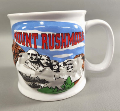 Mt. Rushmore ''Bottoms Up'' ''Hidden Assets'' 12 oz. 3D Mug