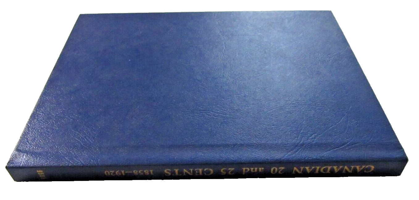Whitman 9505 Canadian 20 & 25 Cents 1858-1920 Coin Album (NEW old stock scarce)