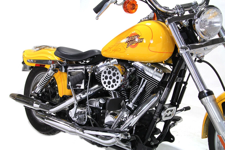 Conjunto de filtro de aire cromado Wyatt Gatling para Harley Davidson Foto 3 de 4