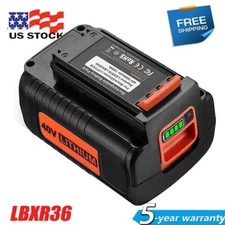 40V Lithium Replacement Battery for Black and Decker LBXR36 3.0AH Max LBX2040