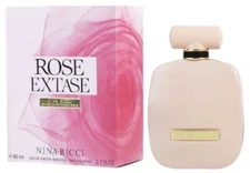 Rose Extase By Nina Ricci 2.7 oz. (80ml) Eau de Toilette Sensuelle Women New