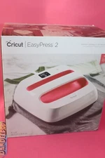 Cricut EasyPress 2 Iron On Shirt Craft Hobby Press Machine Raspberry 9 x 9 Boxed