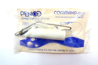 New PENCO COMMAND-TROL Deep Fishing Planer No 1000 Dives and Surfaces on Command