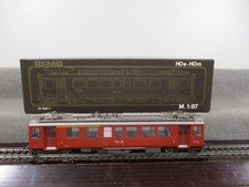 Bemo H0m 1268/1 Elektrotriebwagen 1./2. Klasse Analog der RhB in OVP