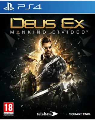 DEUS EX Mankind Divided Day One Edition PS4 GRATIS P&P Playstation 4 5 Square Enix