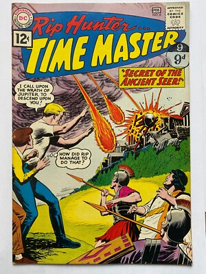RIP HUNTER, TIME MASTER #6   Silver Age DC Comics 1962 VF-