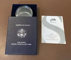 2007 W American Eagle US Mint Coin Box with plastic airtight and COA - NO COIN