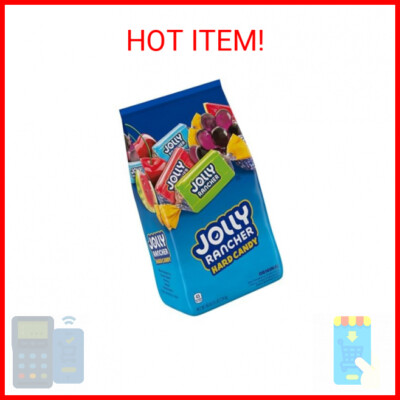 JOLLY RANCHER Assorted Fruit Flavored Hard Candy Bulk Bag, 5 lb