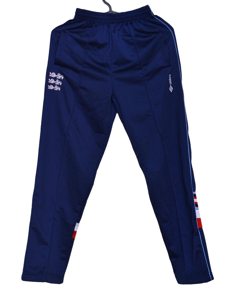 ENGLAND 1988/1990 TRAINING FOOTBALL PANTS JERSEY UMBRO SIZE S(30