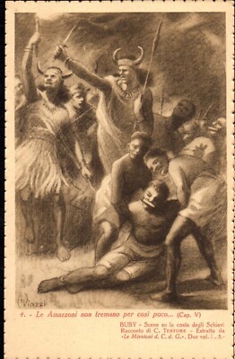 Postcard - BUBY Scenes on the Slave Coast - New 1920s 4 #VAKX
