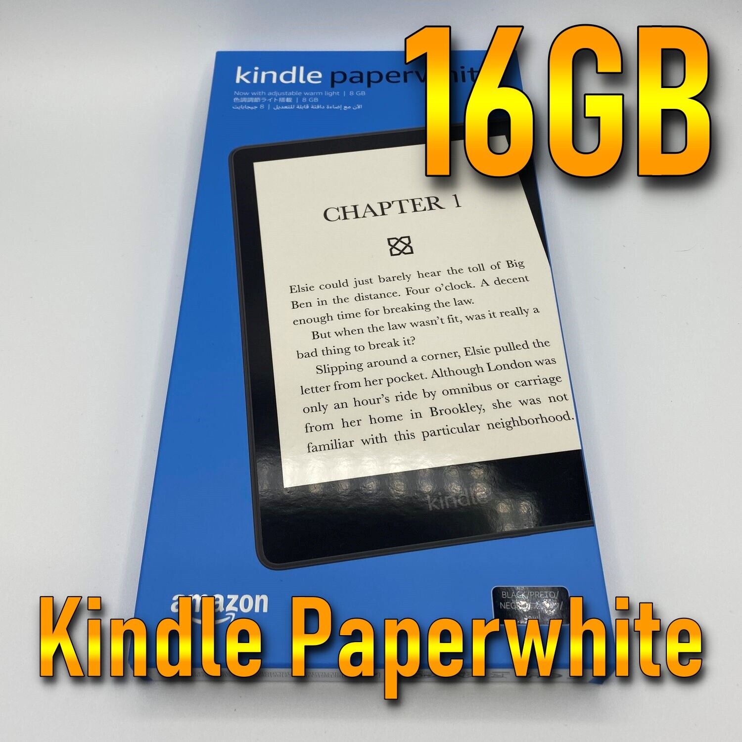 Kindle – The lightest and most compact Kindle, with extended battery  life, adjustable front light, and 16 GB storage – Without Lockscreen Ads –