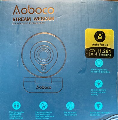 Aoboco Stream Webcam H.264 Encoding (Auto Focus)