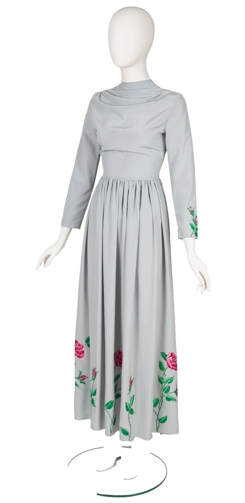 Synthetic Regular Size Vintage Dresses 2XS Women's Size