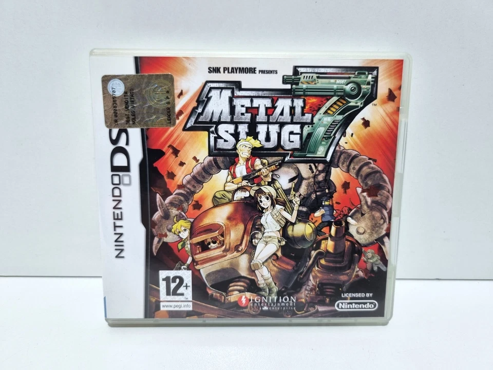 METAL SLUG 7 GIOCO PER NINTENDO DS 2DS E 3DS ITA USATO PARI A NUOVO, foto 2 di 4