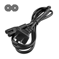 2-prong AC Power Cord Charger Cable For HP ENVY 110 4520 5640 5660 7640 Printer