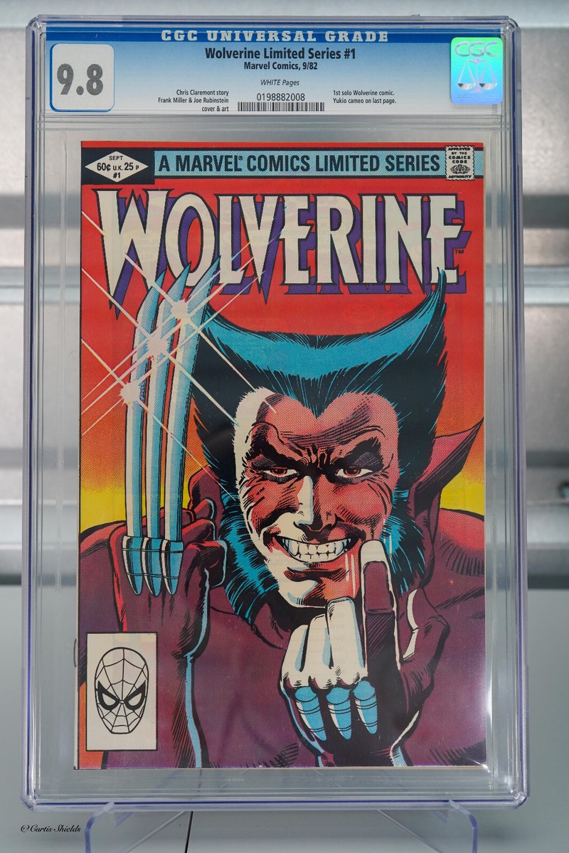 Wolverine Limited Series #1 CGC 9.8 1982 MARVEL COMICS 1st Solo