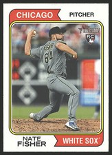 2023 Topps Heritage #352 Nate Fisher RC