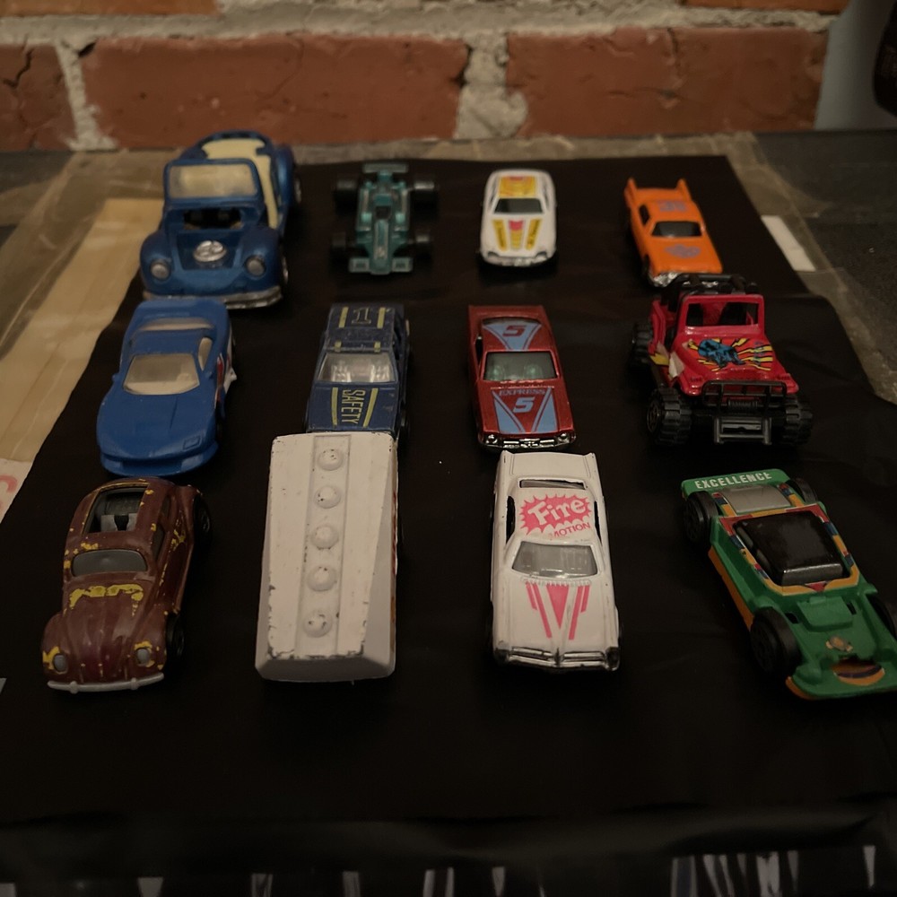 Vintage Diecast Car Lot Of 10