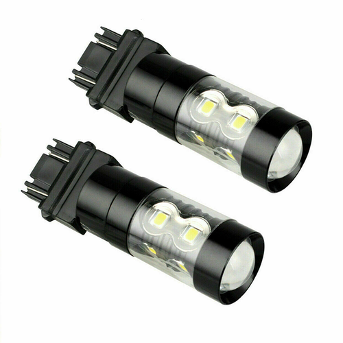 For GMC Sierra 1500 2500 3500 HD Super White 3157 LED Backup Reverse Light Bulbs - Picture 11 of 11