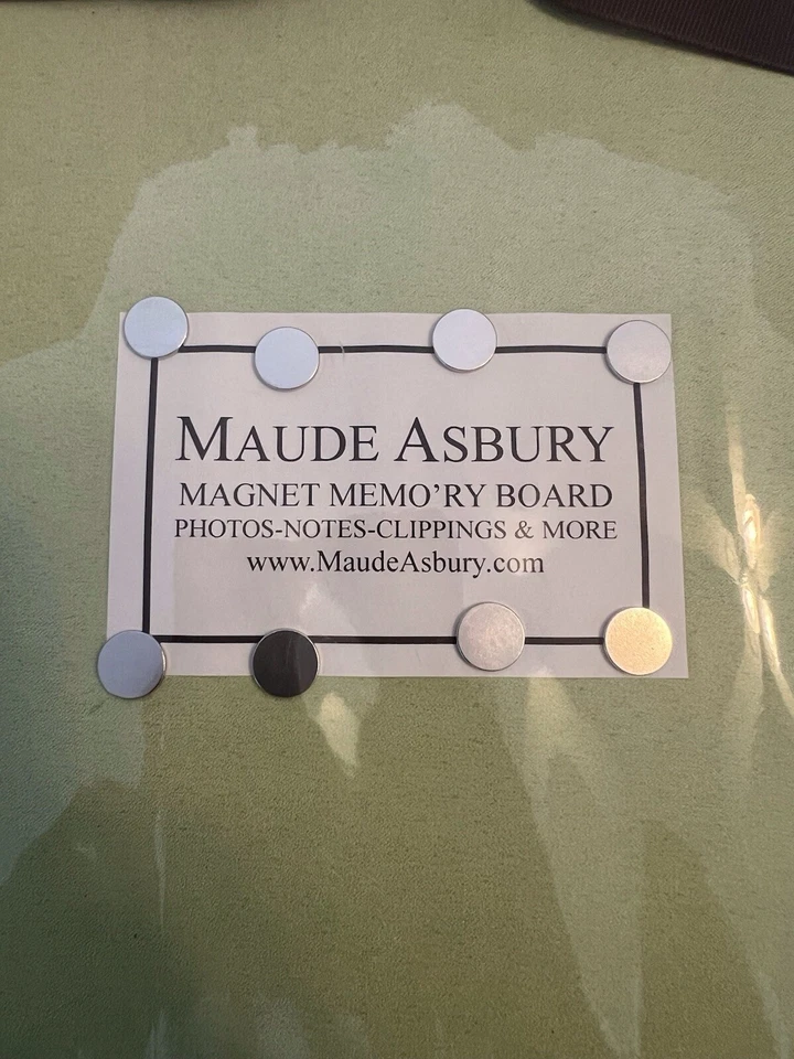 Maude Asbury Memory Magnet Board, Travel Themed -Perfect for Travel Memories - Image 3 of 4