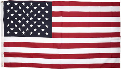 Annin Flagmakers (19417) Poly/Cotton American Flag, Made in USA, 3 X 5 Feet, All