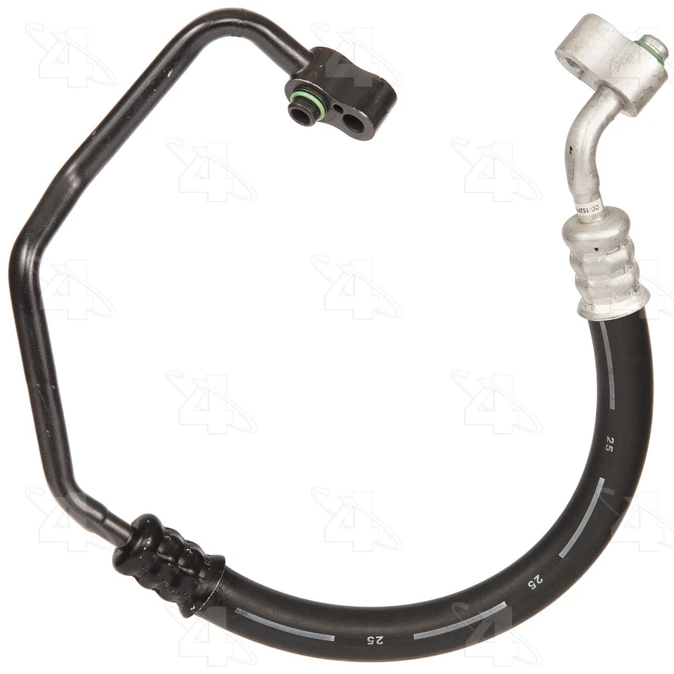 A/C Refrigerant Discharge Hose 4 Seasons For 1990-1991 Toyota Celica 2.2L L4 - Image 2 of 4