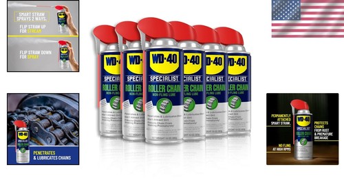 Essential Non-Fling Chain Lubricant Pack, 10 OZ - Rust Protection & Performance - Picture 2 of 10