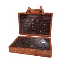 Rock and Mineral Collection Activity Kit Crystal Box Stone Collection Suitcase