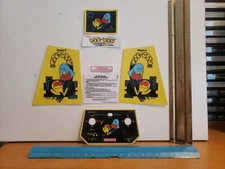 Pre cut decals for vintage electronic coleco tabletop mini arcade  pac man.