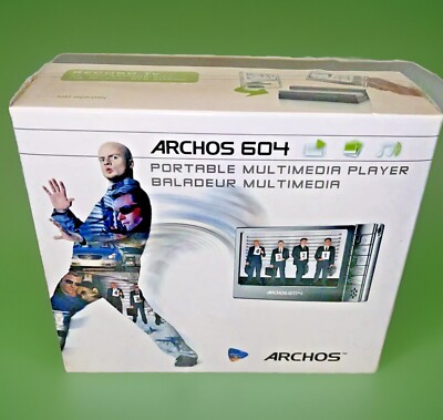 Archos 604 30GB Portable Music Video Player **NEW/SEALED**