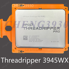  lock-free AMD Ryzen Threadripper Pro 3945wx 12 Core 4.0ghz swrx8 CPU Processor