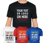 Personalised T-Shirt Custom Printed T-Shirt Logo Text Printed Unisex Work Party