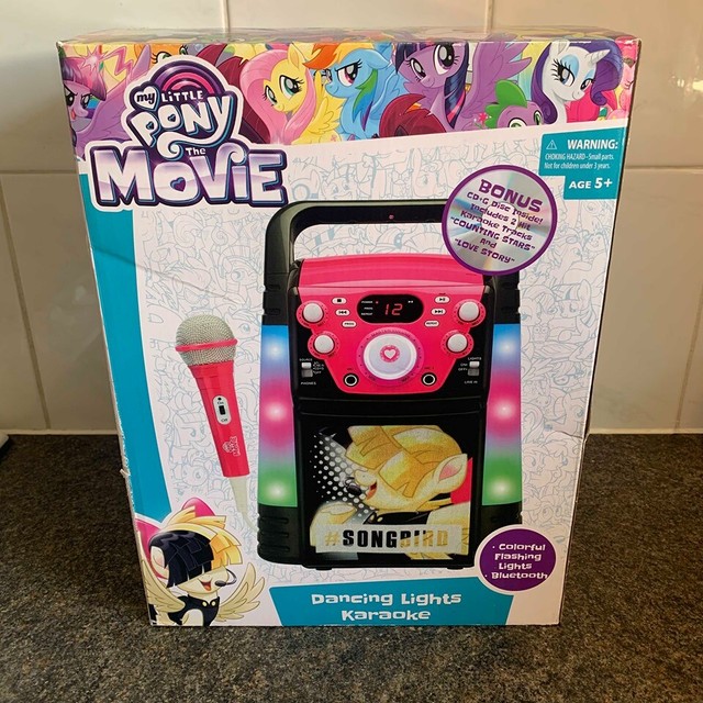 my little pony karaoke machine