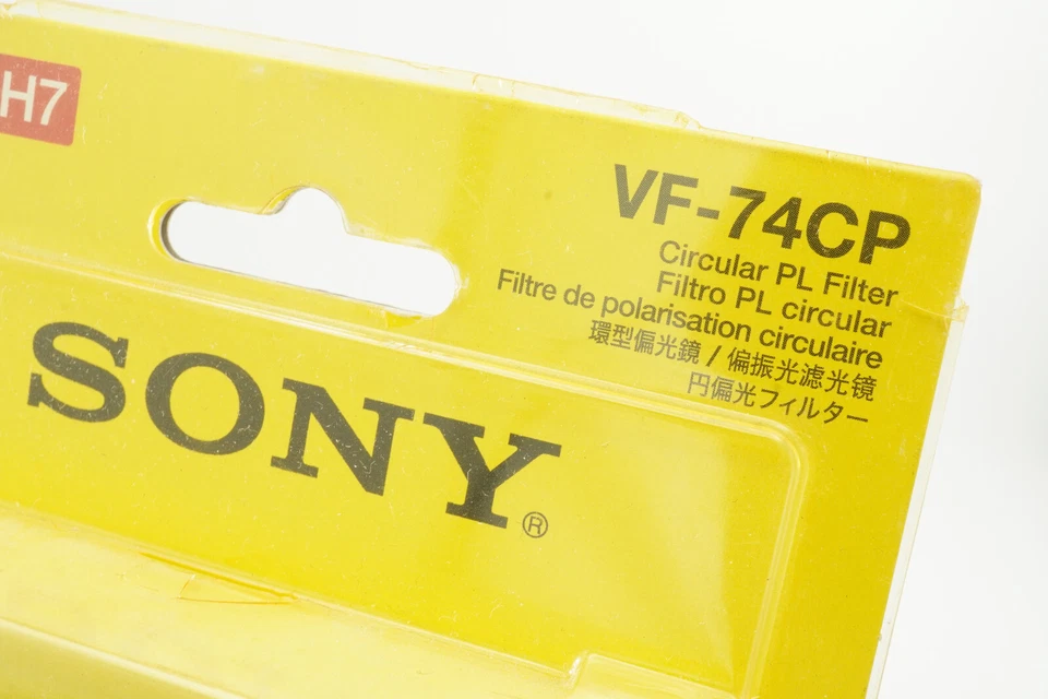 [NOS] Sony VF-74CP Cyber-shot Circular PL Lens 74mm Filter F/S #OB144 - Image 3 of 4