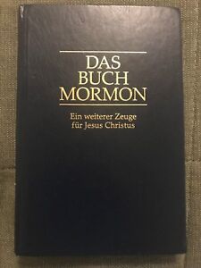 Das Buch Mormon German Book Of Mormon Lds Hardcover 7 00 Ebay