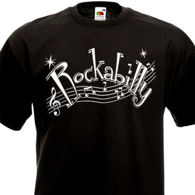 Tee Shirt Sun Records 50s T-shirt Rock'n'Roll Vintage Sun Records - Motif 'Wanna Shake My Baby', Couleur Bordeaux, Coton - Neuf Avec étiquettes Vinyle Fonky Family - Foto 13