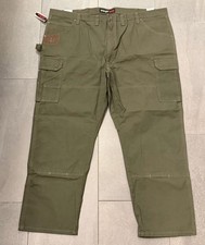 Wrangler Riggs Workwear Ranger Ripstop Pants Men's 48x30 Green Relaxed Fit Adult
