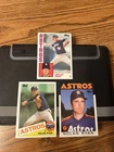 1984, 1985 and 1986 Topps Nolan Ryan (3) card lot in NM Condition
