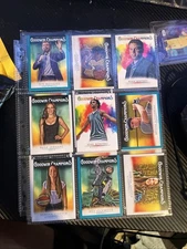 Page & 1/2 Lot Of 2021 Goodwin Champions Splash Of Color And Special Inserts