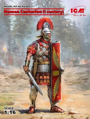 ICM 16302...Roman Römischer Centurion (I century)...Ca. 1:16...120 mmFigur...