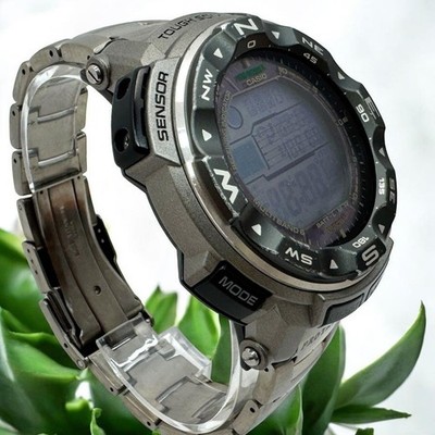 Casio PRW-2500T-7JF Pro Trek Quartz Men's Watch Gray Dial Digital
