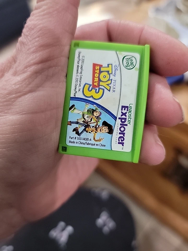 Leapster Explorer Leapfrog Toy Story 3 Cartridge Game Disney Pixar - Image 4 of 4